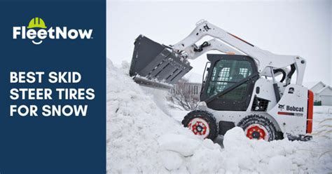 best skid steer tires for snow|winter tires for skid steer.